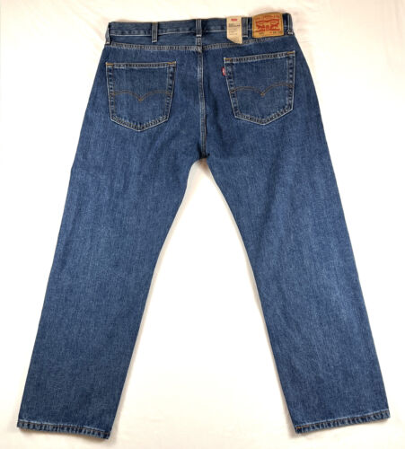 Levi's 505 Jeans Straight Leg Men's Size 38x29 Blue Denim Casual Work NWT NEW - Picture 7 of 15