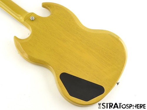 Gibson USA SG Standard Model BODY & NECK Mahogany Nitro TV Yellow - Picture 6 of 9