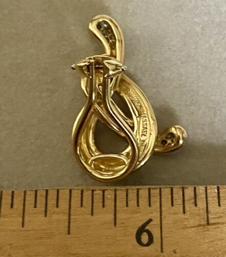 Angela Cummings For Assael 18k Gold Diamond Earrings - Picture 16 of 18