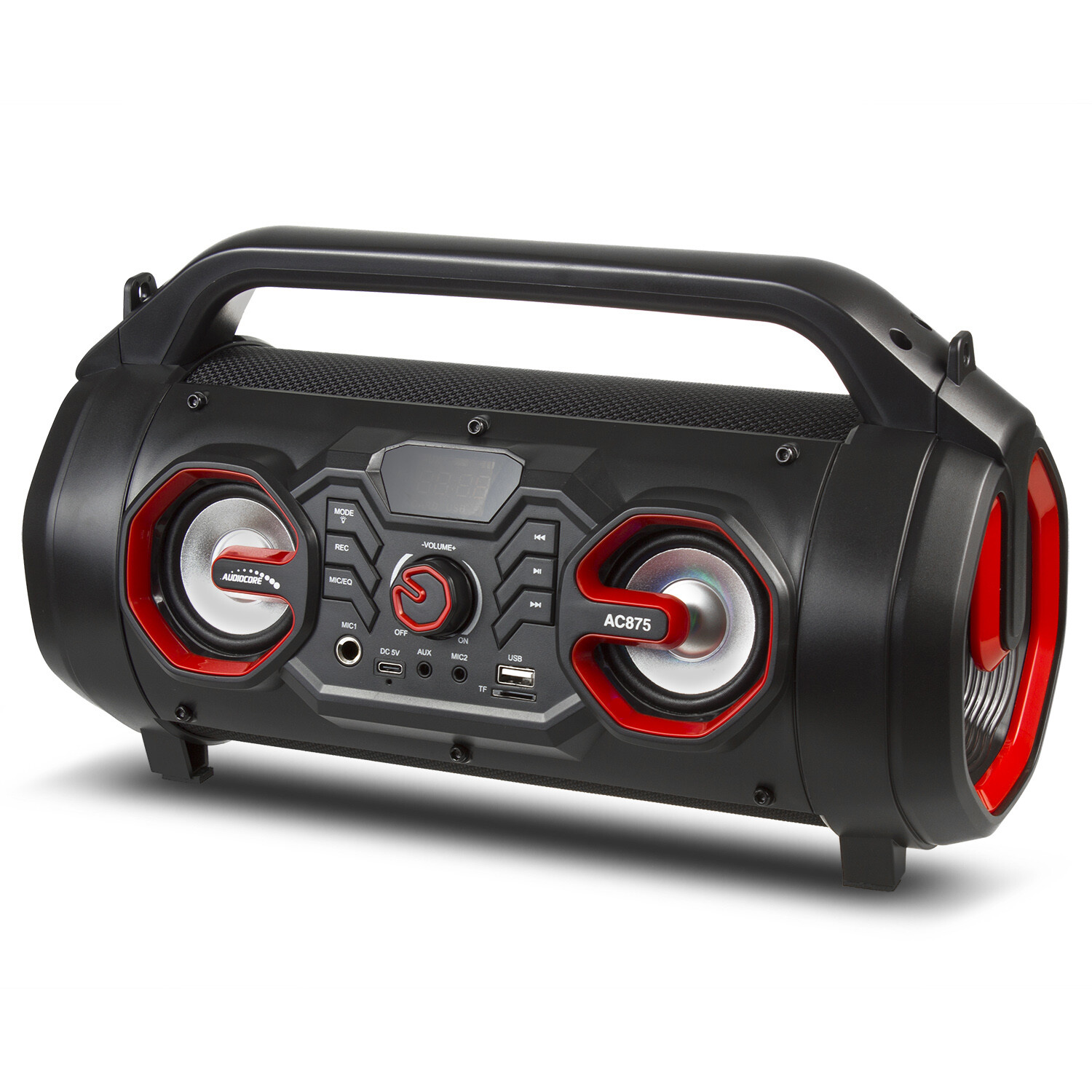 Enceinte Bluetooth 5.0 Audiocore avec lecteur Micro SD pour voyage