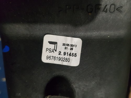 PALANCA SELECTORA DE PALANCA DE CAMBIOS MANUAL PEUGEOT 208 MK1 5 VELOCIDADES 9676190280 - Imagen 4 de 5