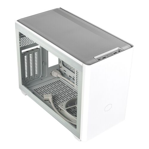 Cooler Master MasterBox NR200P v2 Tempered Glass Mini-ITX Case- White No PSU - Picture 5 of 6