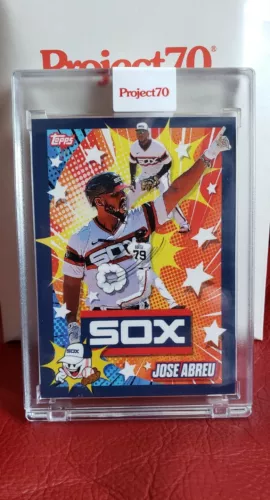 JOSE ABREU Topps Project70 Card 777 2010 by Sket One Chicago White Sox 1 Of 694!