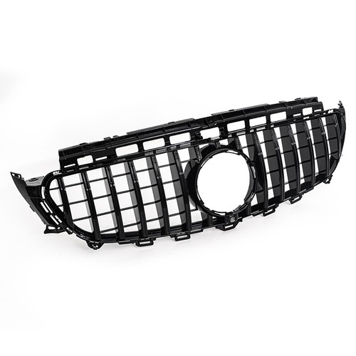 Gloss Black GT R Grille W/ CAMERA HOLE For Mercedes Benz W213 E-CLASS 2016~2020 - Bild 8 von 12