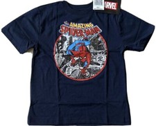 Spiderman - Be Amazing Today - Brand New Kids Size 7 T-shirt Marvel NWT