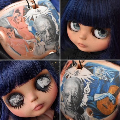 Custom Picasso - Neo Blythe Pretty Peony