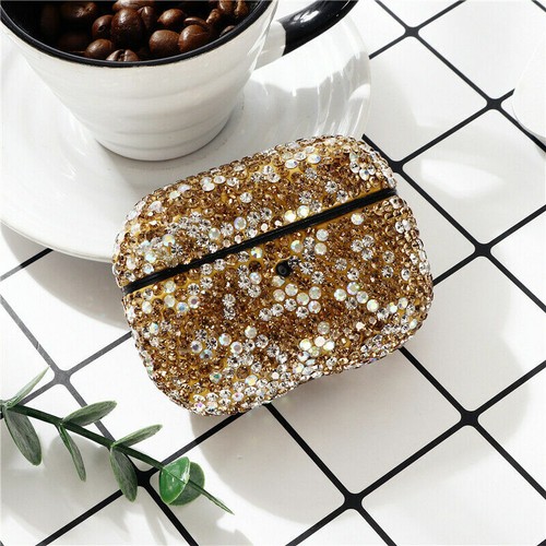 Luxus Bling Glitzer Diamant Strass Case Hülle für AirPods Pro Ladecase - Bild 5 von 8