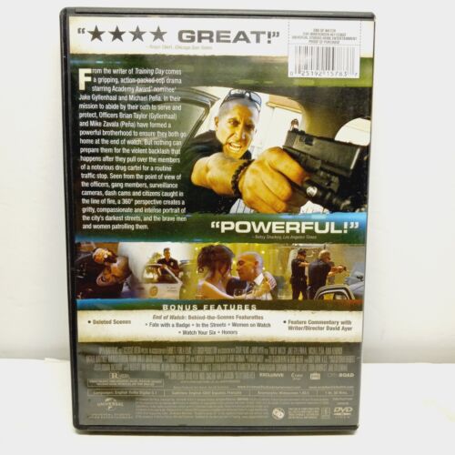 End Of Watch (DVD) Universal Pictures 2013 - Picture 2 of 2