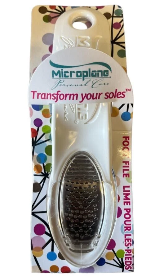 Single Piece Microplane Original Foot File Different Colors Pedicure Rasp 1pc - Image 4 of 4