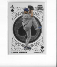 2022 Panini Mosaic Aces Clayton Kershaw #A-13 Dodgers