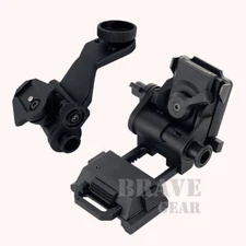 CNC Machined L4 G24 NVG Breakaway Mount W/AN-PVS14 PVS-7 J Arm Dovetail Adapter
