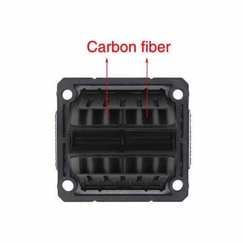 Motor Intake Reed Valve Carbon Fiber For Yamaha RZ350 YZ125 RXZ135 RX135 DT175 - Bild 6 von 7