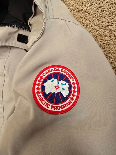 Canada Goose Men's Langford Fusion Parka Jacket, Limestone (Beige) - Picture 3 of 16