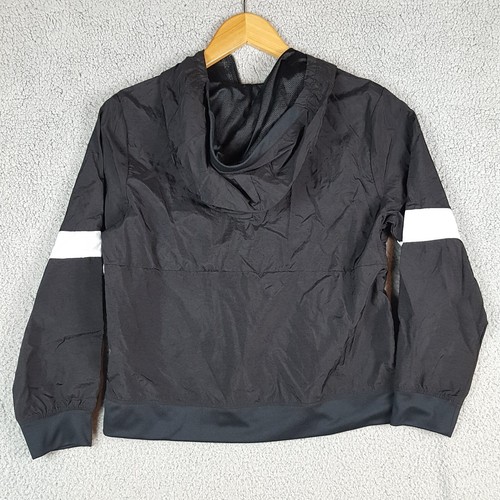 Nike Swoosh Logo Anorak Youth Boy's Size Medium Windbreaker Track Jacket Pockets - Picture 4 of 5
