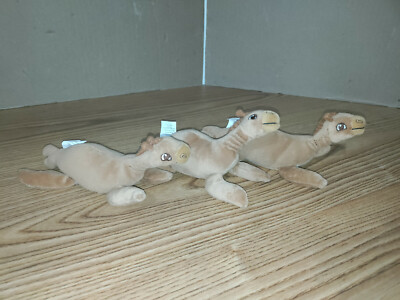 WATER HORSE LOCH NESS TOY PLUSH BEVERLY HILLS TEDDY BEAR BEANIE DOLL 6'' LOT OF 3