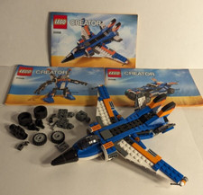 Lego Creator Thunder Wings 31008, 100% Complete With Instructions No Box