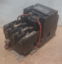 SQUARE D  #8536SB02S  SIZE 0 MOTOR STARTER (3 PH)(SEE CONTACTS!!)(RED DYE)  D112