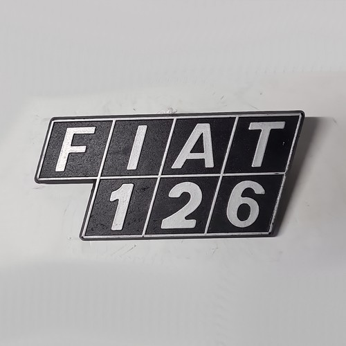 LOGO SIGLA MODELLO FIAT 126 ORIGINALE 546945 - Imagen 2 de 5