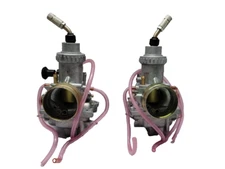 Carburetor Assembly Set Left Right Complete Carbs Fit For Yamaha RD 350