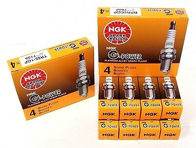 NGK PLATINUM Spark Plugs Kit Set of 8 BKR5EGP for Dodge Ram 1500 5.9L 5.2L 4.7L - Bild 1 von 3