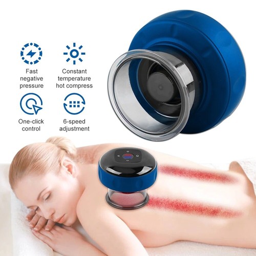 Vacuum Body Massager Cupping Suction Cup  Guasha Electric Medical Therapy - Picture 1 of 15