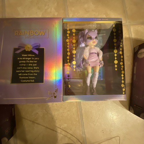 Set Of 3 Shadow High Rainbow Vision Costume Ball Demi Batista 2022 Special - Picture 6 of 9