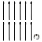 3X(Standard-Stiftspitzen für , 12 Schwarze -NachfüLlstiftspitzen8479