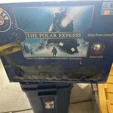 Lionel The Polar Express Train Set - Black (711803) 1456685 NIB with BELL
