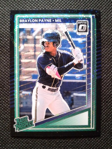 2025 Donruss - Braylon Payne #117 (RC) - Circles Prizm - Rated Prospect