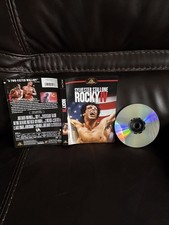 Rocky IV (DVD, 1985)Stallone, Carl Weathers, Dolph Lundgren, No Case, Disc + Art