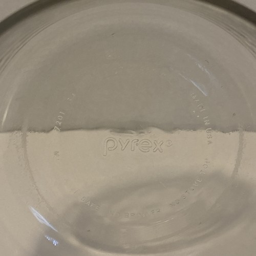 2 Pyrex name brand bowl set no lids 950 ml and 470 ml microwave safe - Picture 2 of 4