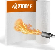 MMasters 142"*24"*1" Ceramic Fiber Insulation Blanket, Fireproof & Heat