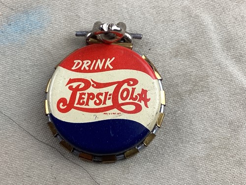 vtg Pepsi-Cola double dot 1940s Soda Bottle Cap Kork-n-Seal Re-sealer nice - Picture 2 of 7
