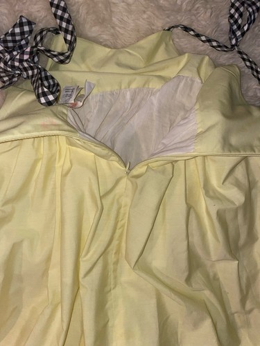 Micro bebe Couture HiLow Maxi Dress Bow Straps Made in Turkey Girls 6 Years - Picture 16 of 19