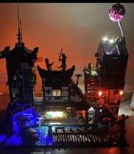 LEGO Ninjago Movie 70657 NINJAGO City Docks 100% Complete Light Kit Instructions