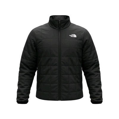 The North Face Men's Black Quilted Lightweight Full Zip Puffer Jacket