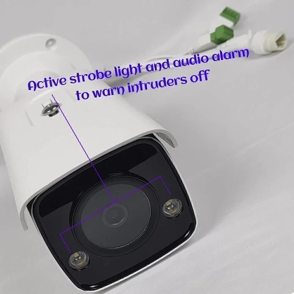 Hikvision DS-2CD2T86G2-ISU/SL 4KAcuSense Strobe Light and Audible Warning Camera - Image 4 of 4