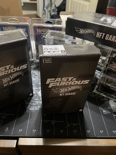 Hot Wheels  Garage Fast & Furious Nissan Skyline GT-R BNR34 RARE!! SEALED!! NFTG - Picture 1 of 11