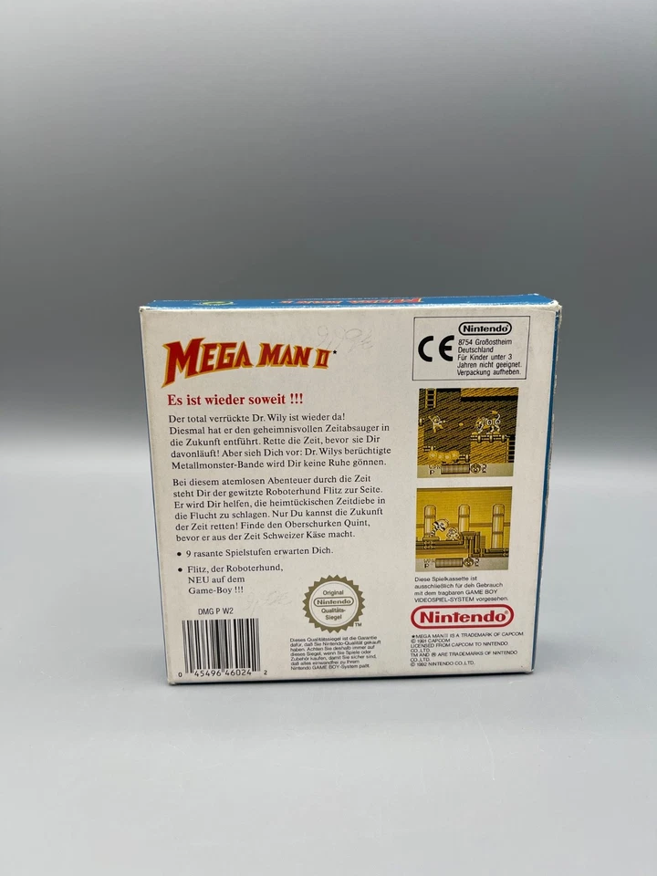 🌸Mega Man II (Nintendo Game Boy) GB Spiel in OVP GEBRAUCHT - Bild 2 von 4