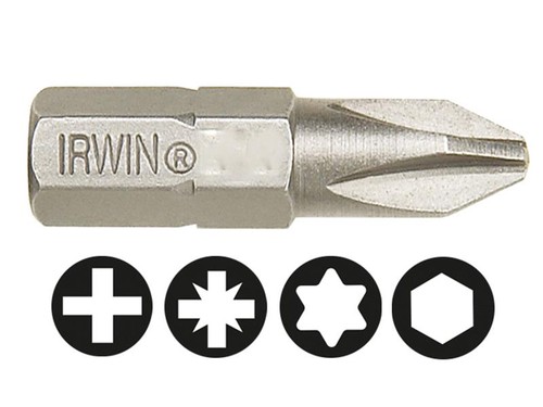  IRWIN® Screwdriver Bits Phillips PH2 50mm (Pack 2) IRW10504391 - Picture 2 of 2