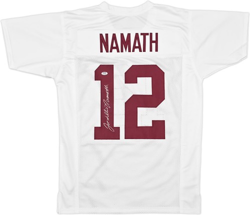 Alabama Crimson Tide Joe Namath Autographed Signed White Jersey "Willie" PSA/DNA - Picture 2 of 6
