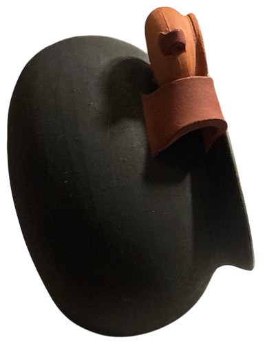 Vintage Nativity - Amigo Terra Cotta Pottery - Made in Peru - Marked SALAS 6" - Picture 2 of 6