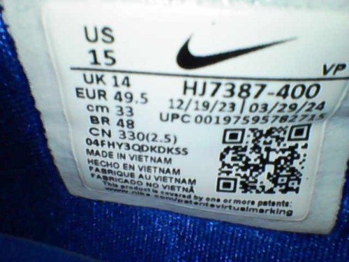 Nike KD 17 TB Promo Kevin Durant Game Royal HJ7387-400 Men's Size 15 - Picture 7 of 7