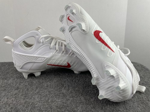 Nike Alpha Huarache 9 Elite PE Lacrosse Ohio State Buckeyes FQ1137-103 Mens 11.5 - Picture 8 of 9