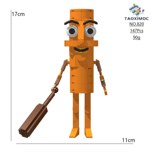Tung tung tung sahur wooden stick man, AI Shanhaijing shark building block - Picture 51 of 82
