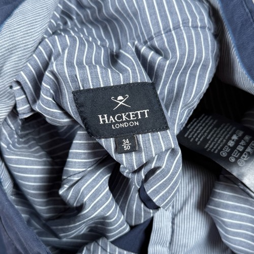 Hackett London Amalfi Blue Chino Shorts Mens W32 - Picture 3 of 5