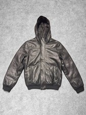 Giubbotto DoorTwentyFive in 100% vera pelle nero - taglia M (48)