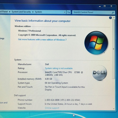 Dell OptiPlex 360 PC Retro Gaming Core 2 2.66GHz 4GB RAM Windows 7 Pro 64-Bit - Picture 6 of 10