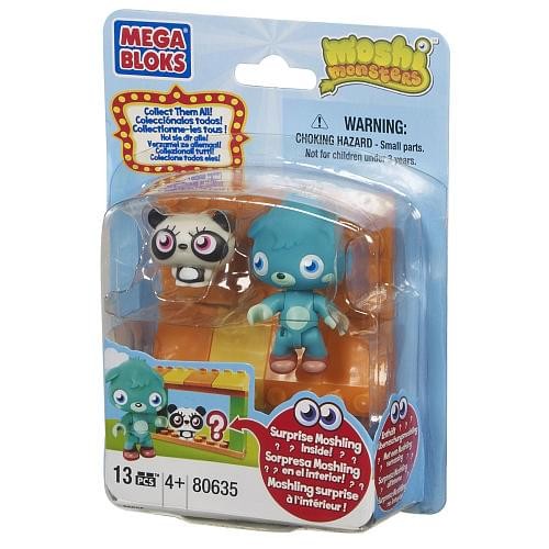 Moshi Monsters Moshling Zoo Mega Bloks # 80635 Moshling Zoo And Poppet - Imagen 1 de 2