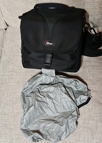 Camera Bag Lowepro Rezo 170AW W/Padded Shoulder Strap and Dividers-Black - Foto 13 di 16